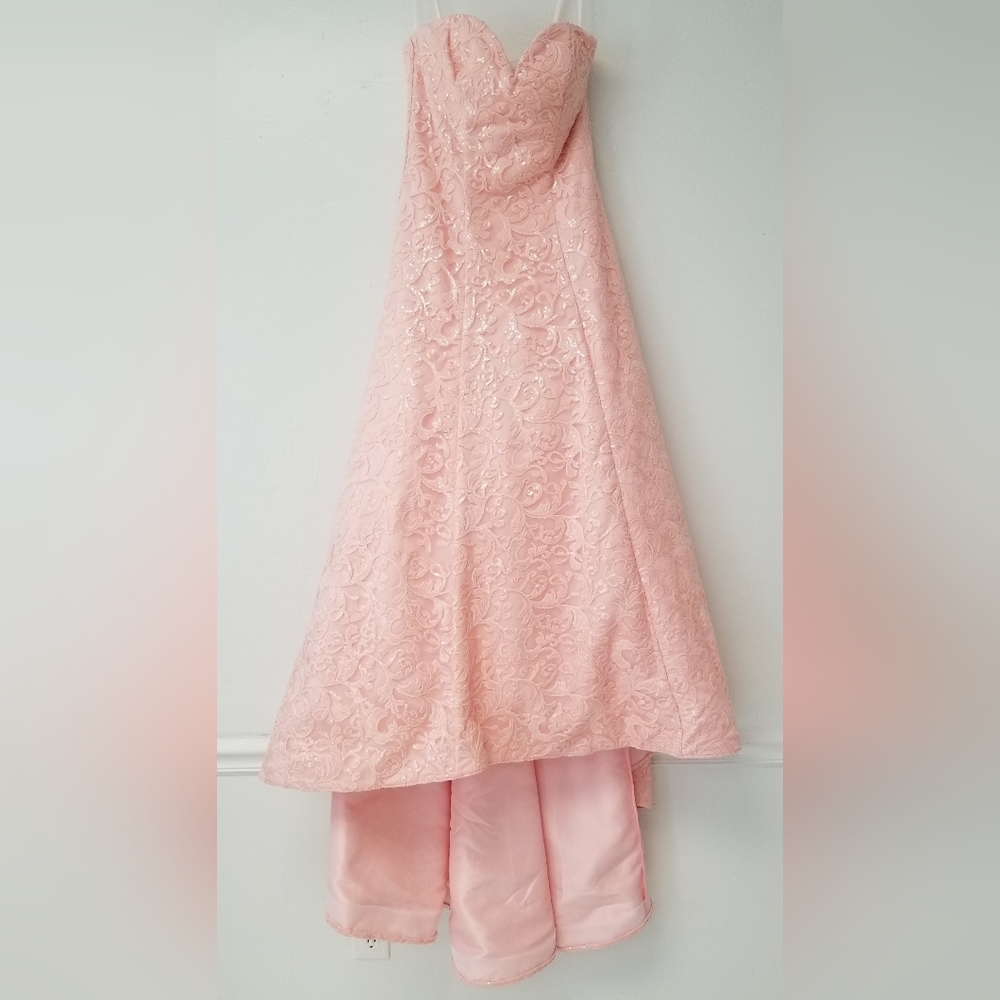 NWT For You dress HI LOW size 4 In Blush
